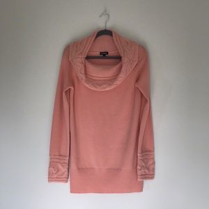 le Chateau Tunic Sweater, Cowl Neck